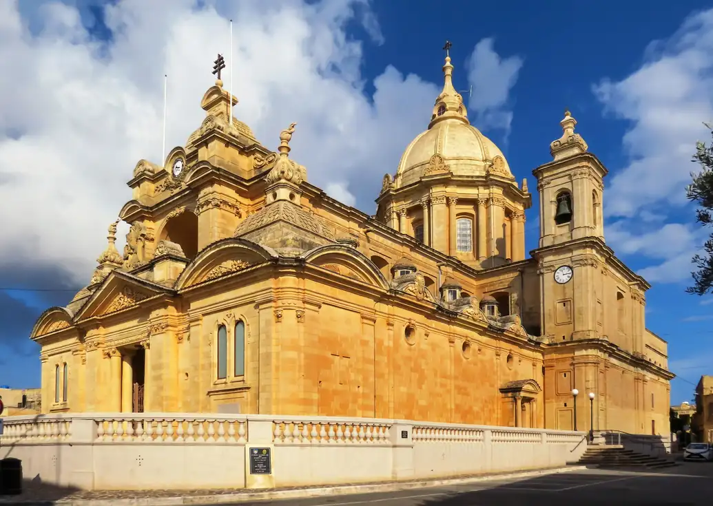 Basilica of St Peter and St Paul, Nadur church exterior