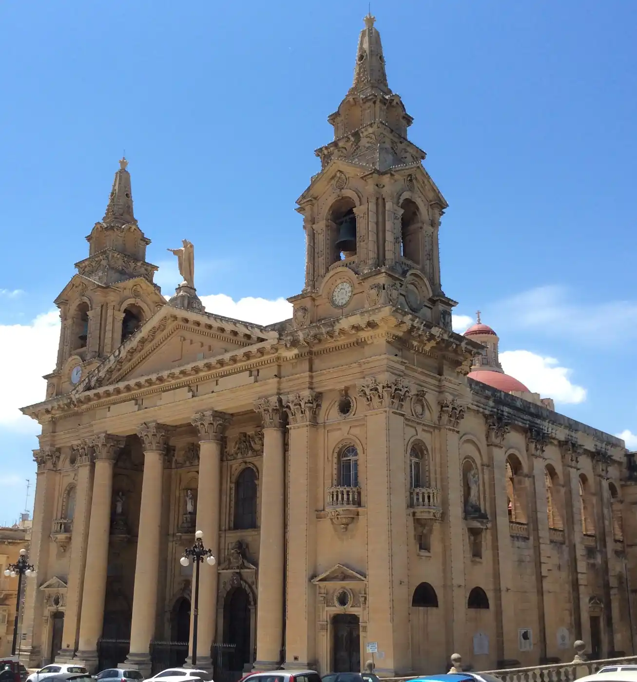 St Publius Parish Church church exterior