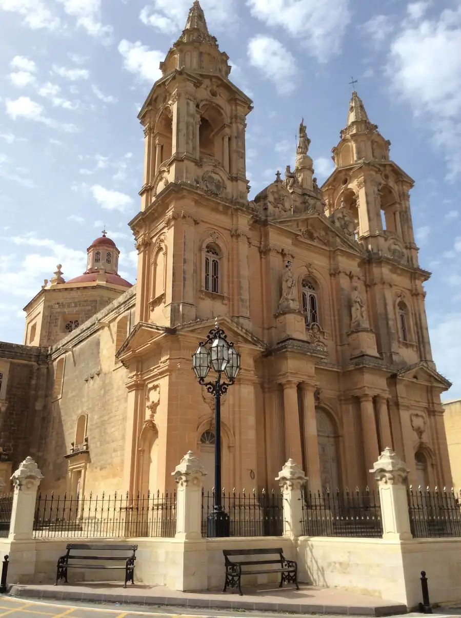 St Mary's Church, Gudja church exterior
