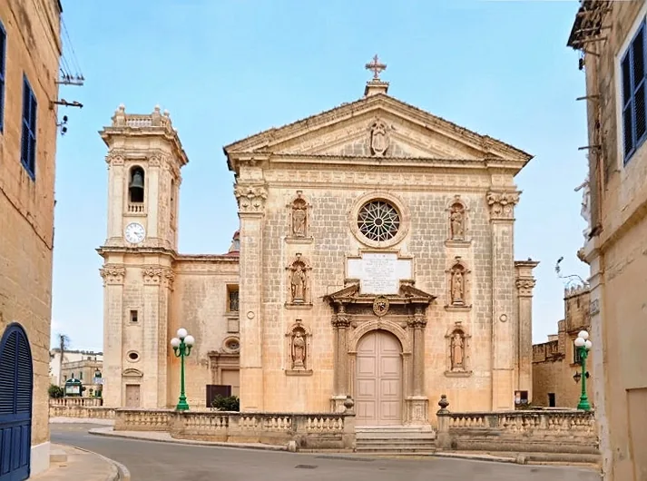 Parish Church of St Mary, Attard church exterior