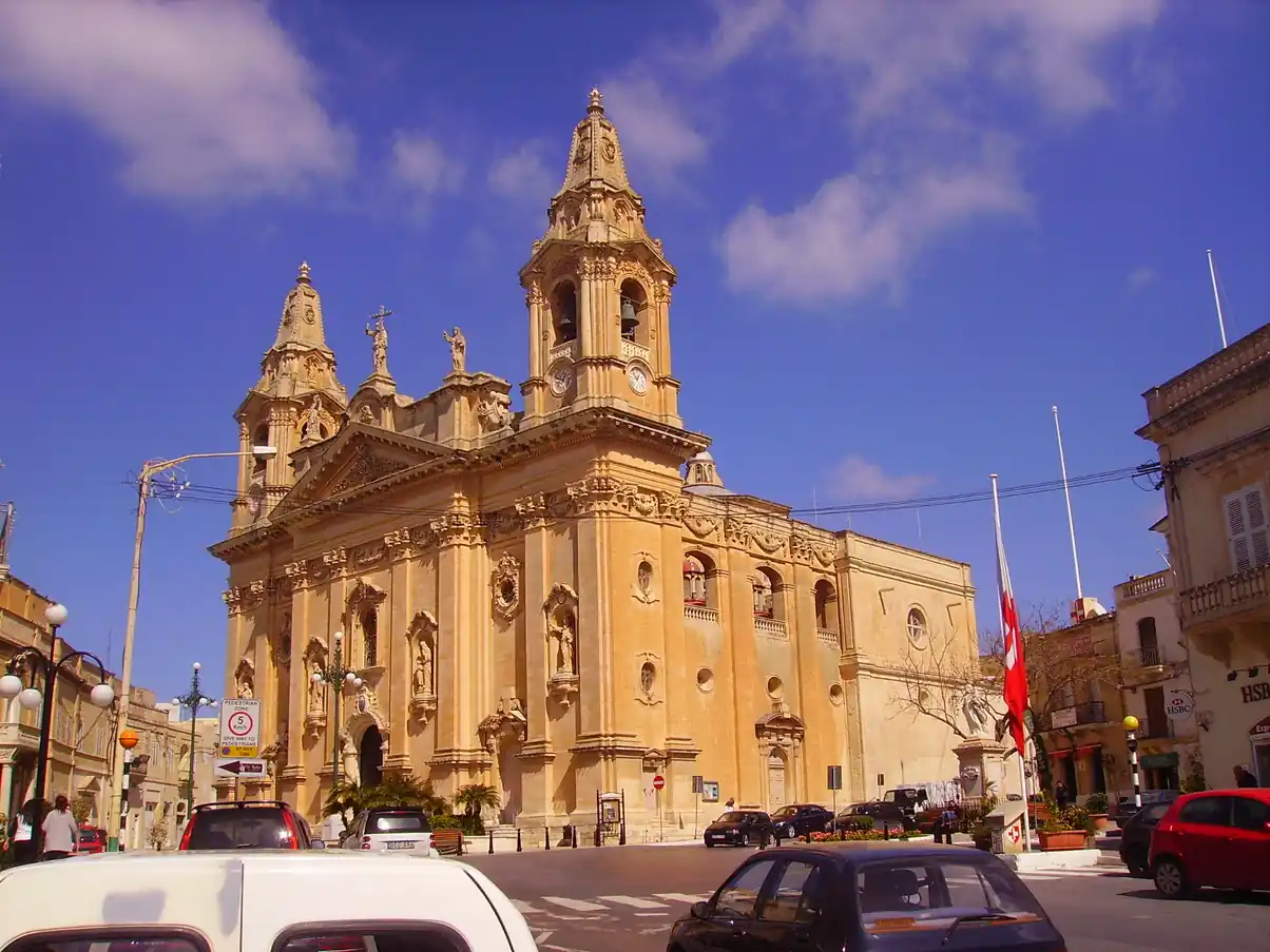 Church of the Nativity of Mary, Naxxar church exterior