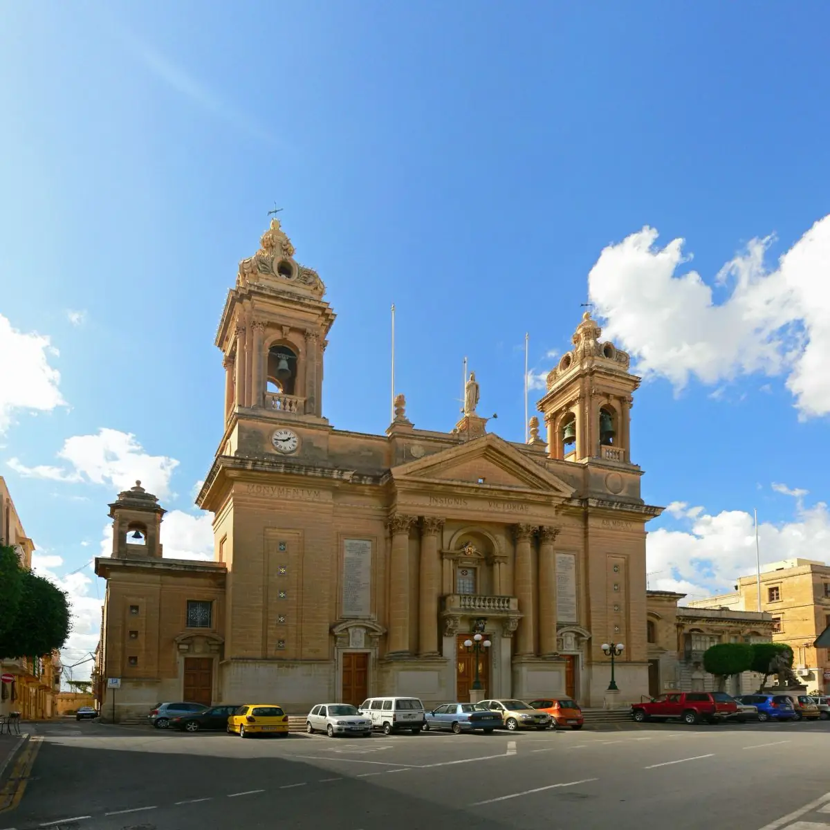 Basilica of the Nativity of Mary, Senglea church exterior