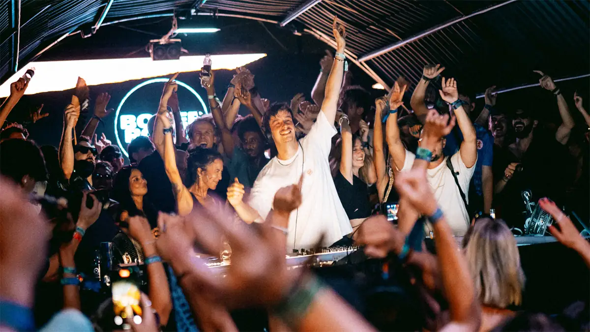 Glitch Festival - Gianpula crowd