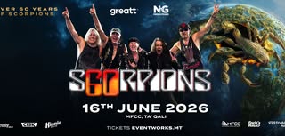 SCORPIONS LIVE IN MALTA event image