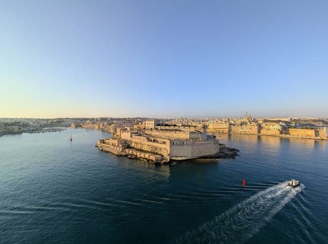 Fort St Angelo - high view