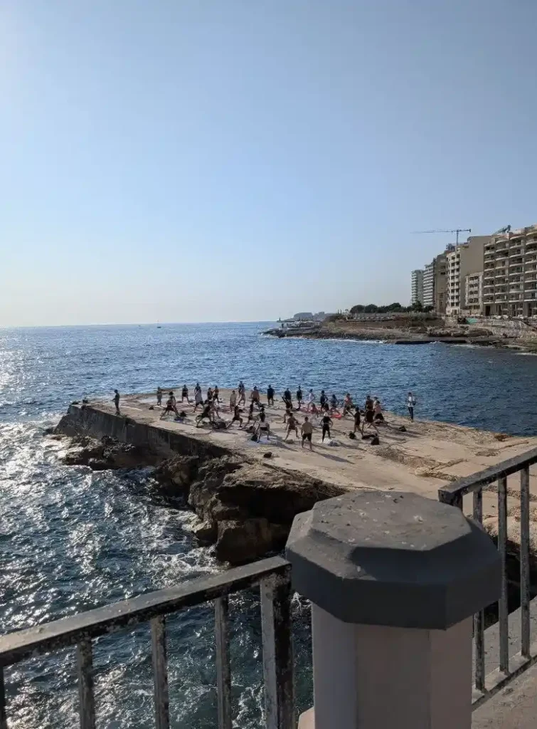Yoga on the Xalet, Sliema