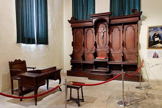 Tribunal, Inquisitor's palace in Vittoriosa (Birgu), Malta.