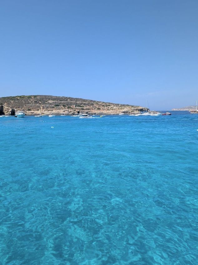 Beautiful Blue Lagoon