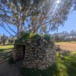 The sun shining on a Maltese Girna