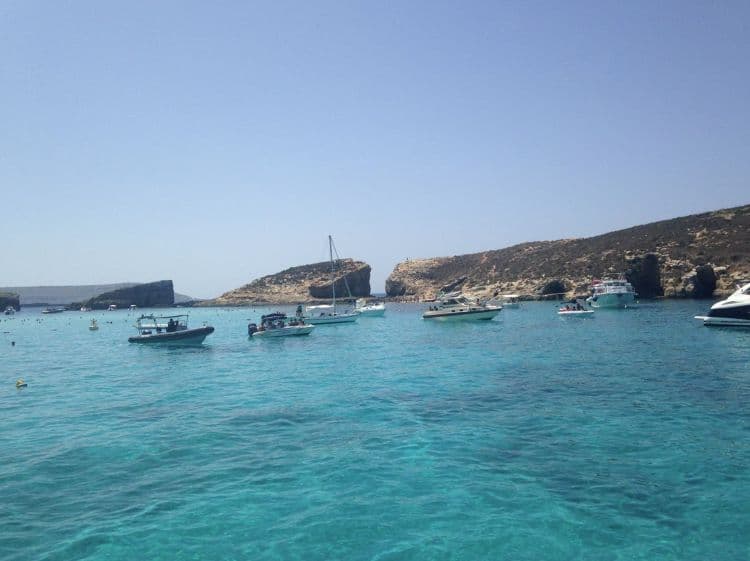 Beautiful Blue Lagoon