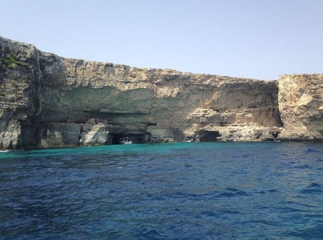 Caves in Comino