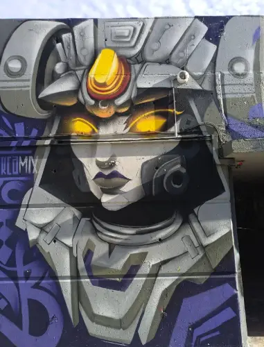 Robo Woman, Malta Street Art