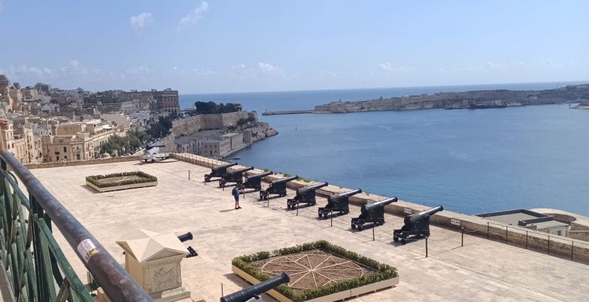 Saluting Battery in Valletta