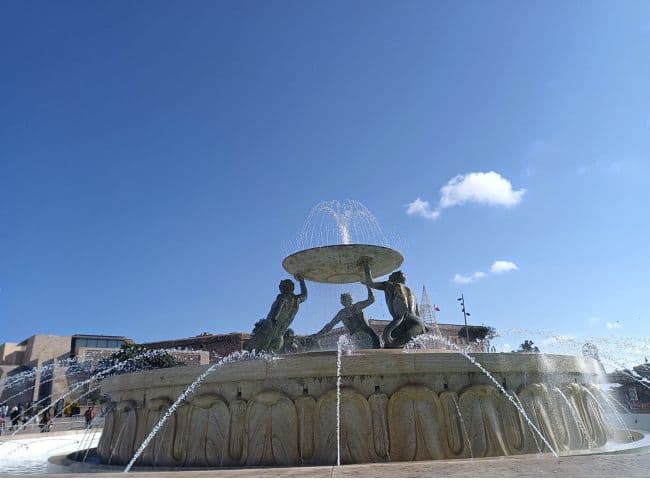 Triton Fountain Valletta