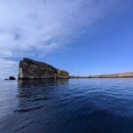 Beautiful sea and rocks in Malta / Goo. Fungus Rock