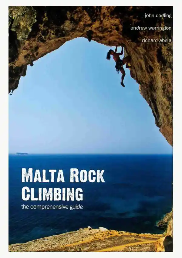 Malta Rock Climbing guidebook cover
