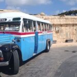 old Maltese bus in Valletta