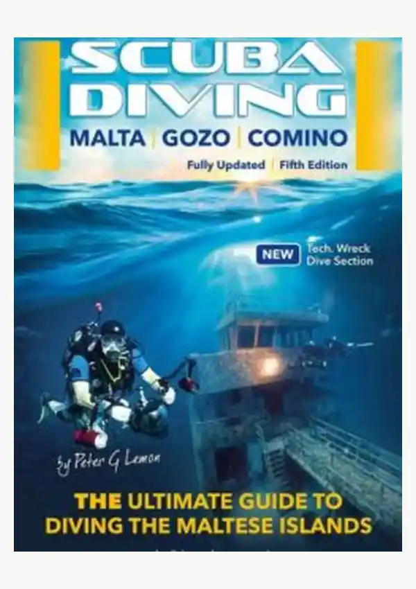 Scuba Diving Malta Gozo Comino book cover