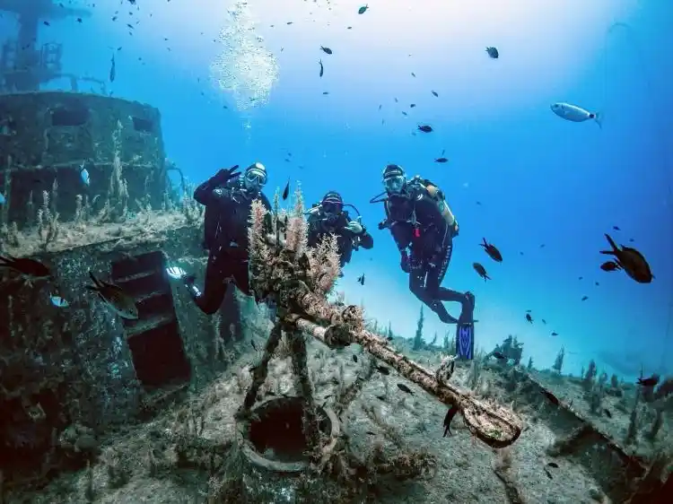 Wreck diving in Malta